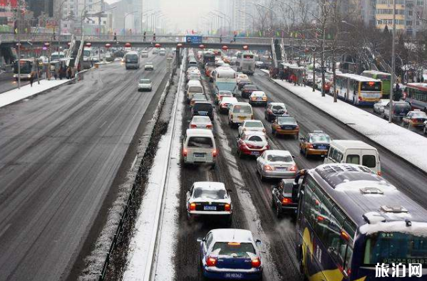 2019年12月北京暴雪蓝色预警取消航班+封闭高速