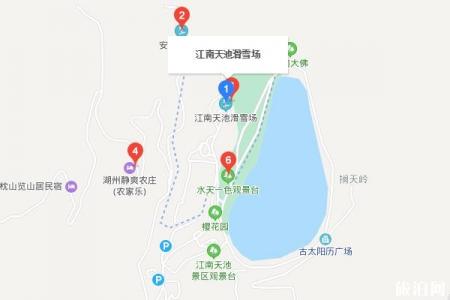 2019-2020安吉江南天池滑雪场开放时间 门票价格