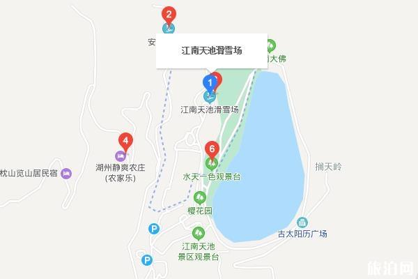 2019-2020安吉江南天池滑雪场开放时间 门票价格