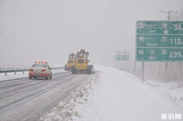 1月7日暴雪全国高速封闭路段