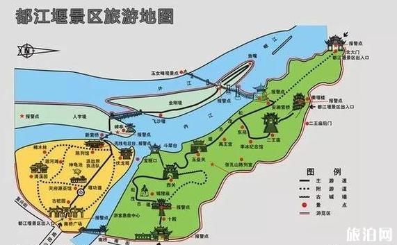 皆江堰一日游线路及最好攻略