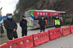 2020年1月31日零时起黄冈全实行交通管制-道路设卡