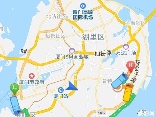 廈門最美公交線路是哪里