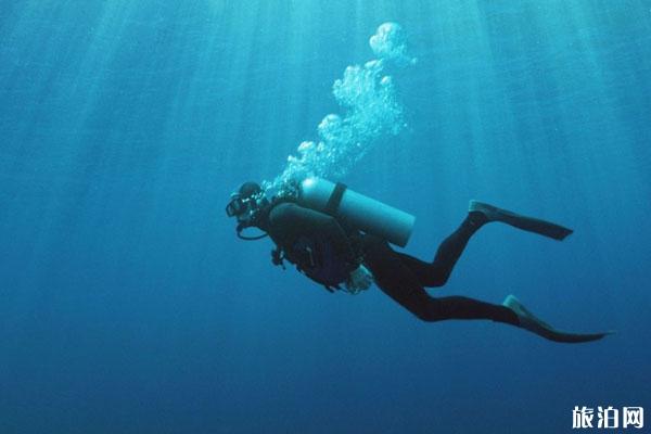 休闲潜水对身体的要求