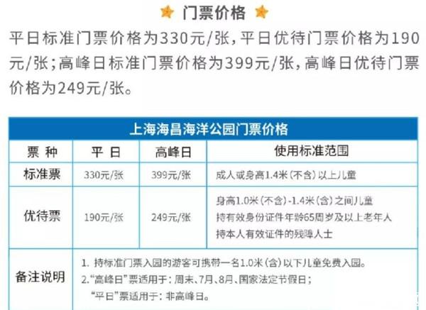 2020上海海昌海洋公园行李寄存价格-门票价格及游玩项目介绍