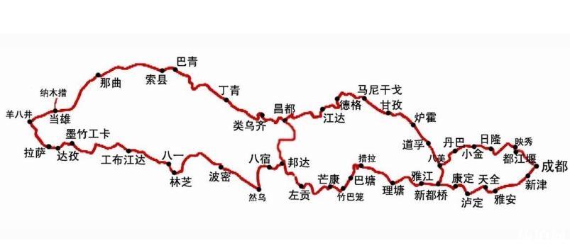 317国道沿途风景旅游景点317国道经过哪些地方