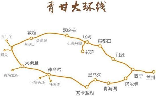 甘青大环线火车旅游攻略及路线