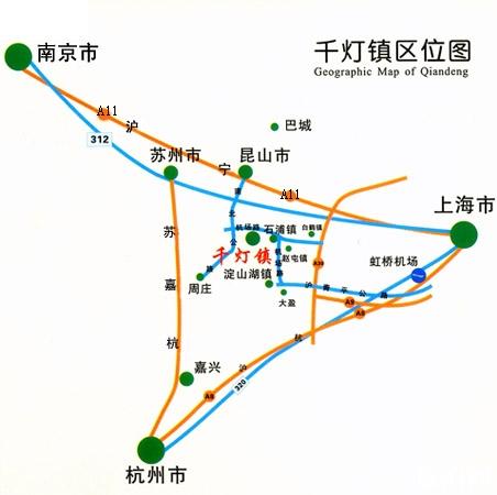 千燈鎮旅游路線圖及攻略