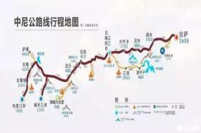 入藏公路哪条路最好 附地图