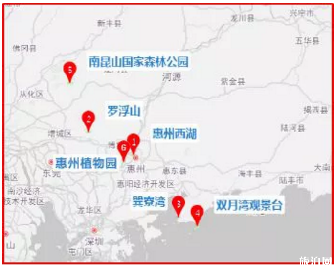 2020五一惠州景区景点拥堵预测及高速拥堵路段-绕行指南