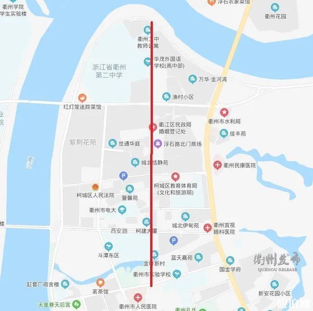 衡州市浮石路限行时间和区域 2020年5月6日—9月30