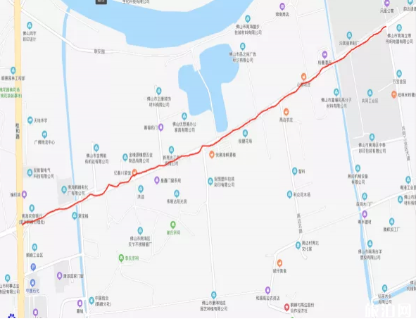 2020佛山西线辅道官和路交通管制及绕行指南