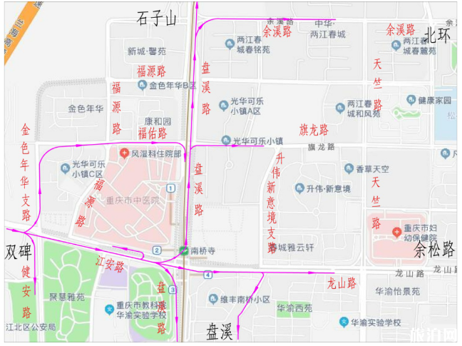 重庆南桥寺立交桥通车时间及周边道路调整状况