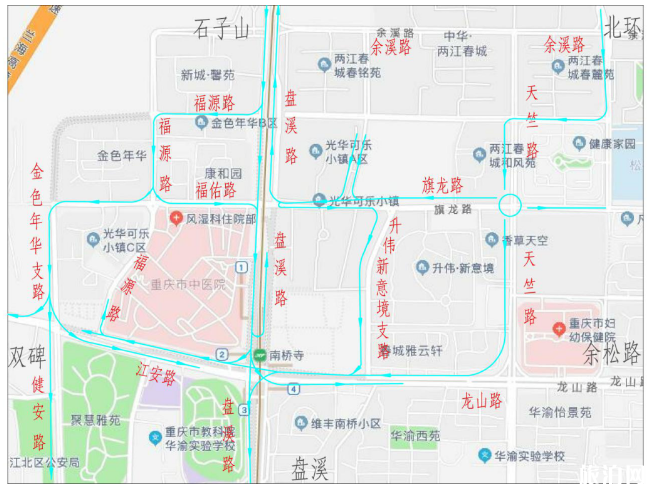 重慶南橋寺立交橋通車時(shí)間及周邊道路調(diào)整狀況