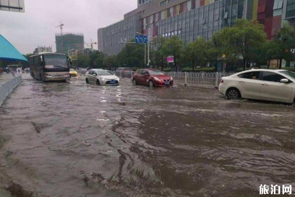 7月南昌暴雨停运公交及封闭路段