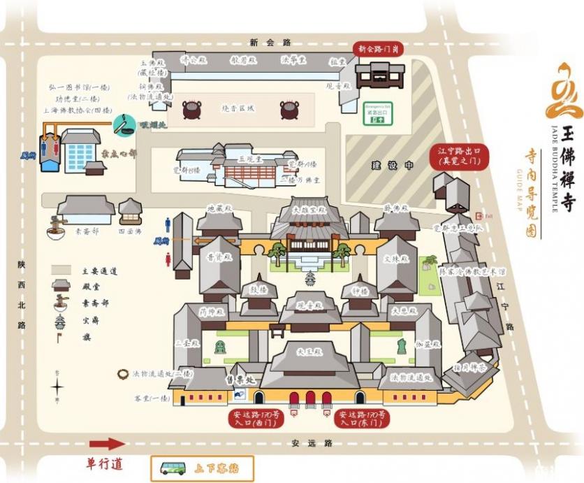 上海玉佛寺地址 玉佛寺在哪里怎么去