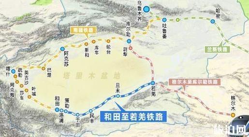 塔里木盆地環形鐵路旅游路線