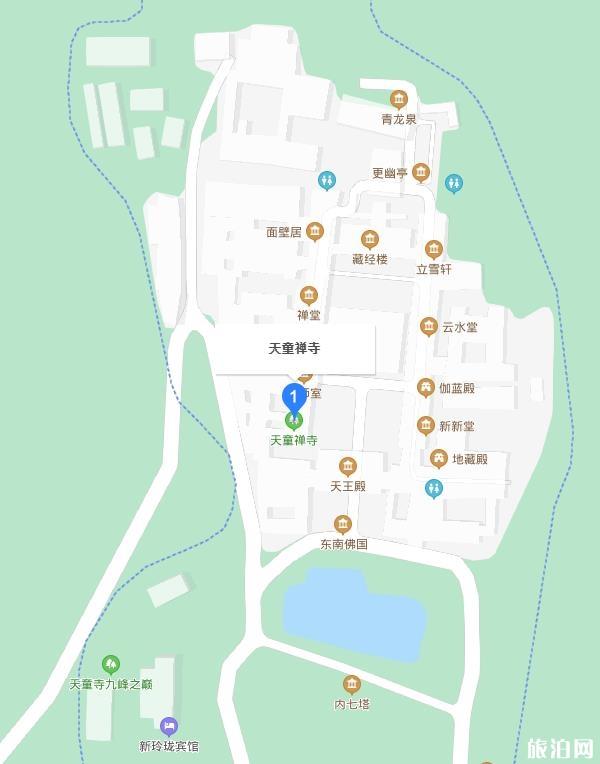 天童寺在哪里 天童寺怎么走