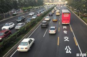 8月北京早晚高峰拥堵路段-三里屯地区及北苑路交通管制路段时间