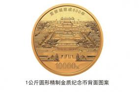 紫禁城建成600年金银纪念币网上预约 紫禁城建成600年金银纪念币多少钱