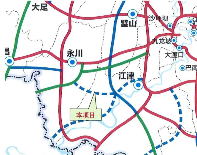 2020重庆5号线什么时候开通 江津区交通建造汇总