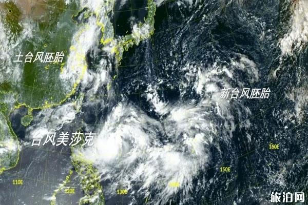 2020年9号台风美莎克影响范围 台风巴威对上海影响吗