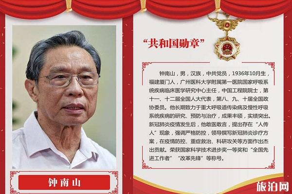 钟南山共和国勋章颁奖典礼2020 共和国勋章是什么级别荣誉