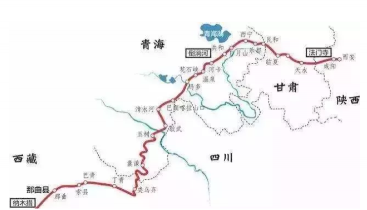 进藏路线有几条路线-路线图