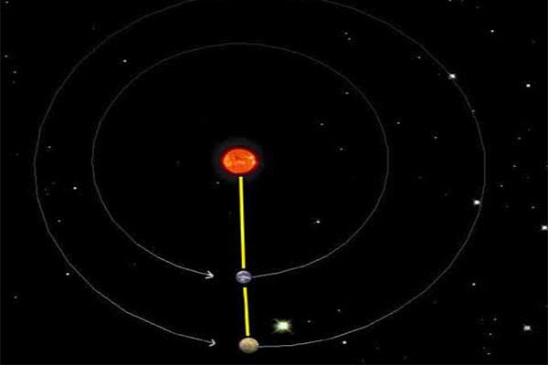 2020年10月14日星空上演火星冲日和金星合月精彩天象