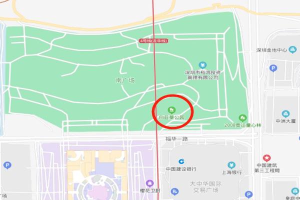 深圳市民中心花海在哪 怎么去