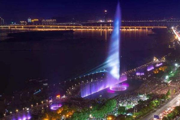 南昌秋水广场音乐喷泉什么时候开放 2020年表演时间