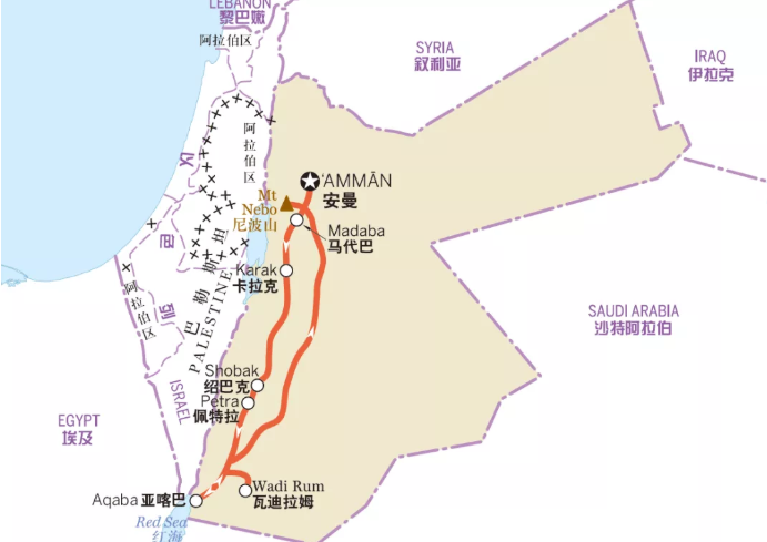 2021出国旅游去哪里 安曼到亚喀巴自驾游攻略