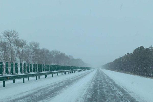 2020甘肃降雪高速封闭交通管制路段
