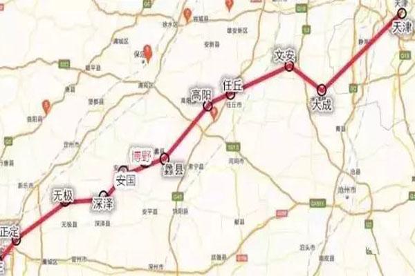 津石高速什么时候通车津石高速最新准路线图