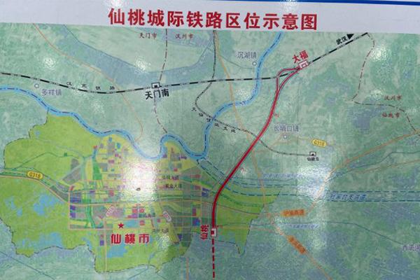 武仙城際鐵路有哪些站點 武仙城際鐵路線路圖