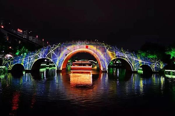 2021温州南塘光影秀暂停开放 温州塘河夜画活动1月
