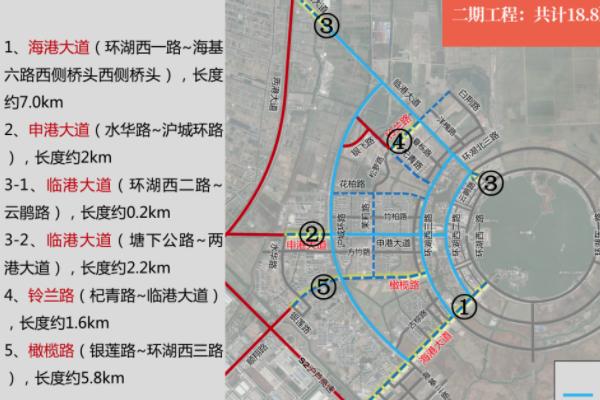 2021临港新片区5条道路非机动车道完成改造