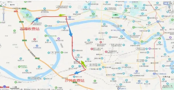 2021春節(jié)南寧高速擁堵路段及繞行指南-施工路段匯總