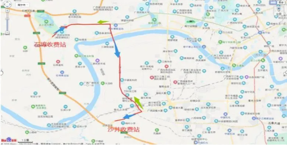 2021春節(jié)南寧高速擁堵路段及繞行指南-施工路段匯總