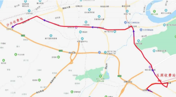 2021春節(jié)南寧高速擁堵路段及繞行指南-施工路段匯總