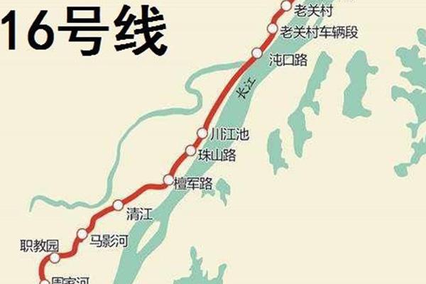 2021武汉地铁16号线最长区间双线贯通