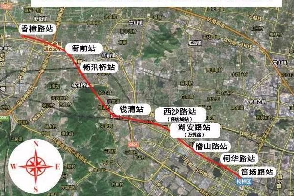 杭绍城际铁路通车时间杭绍城际铁路线路图