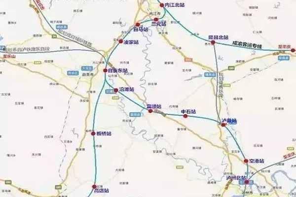 川南城际铁路最新消息 川南城际铁路线路图