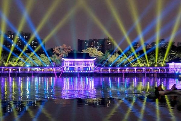 2021广州元宵节水幕灯光秀演出时间及活动亮点