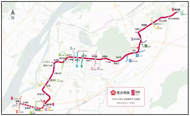 元宵节南京地铁运营时间调整 2021南京建设中的地铁线路图