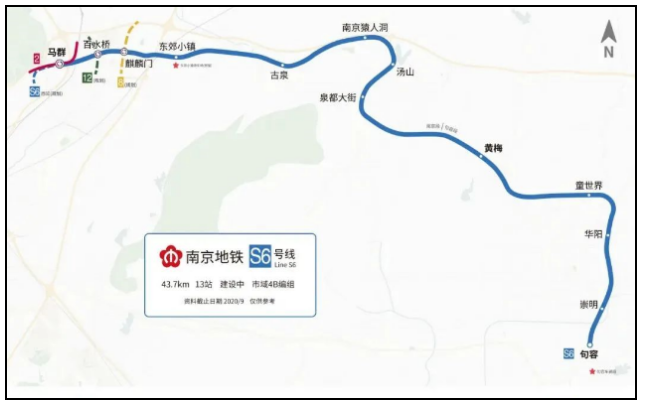 元宵节南京地铁运营时间调整 2021南京建设中的地铁线路图