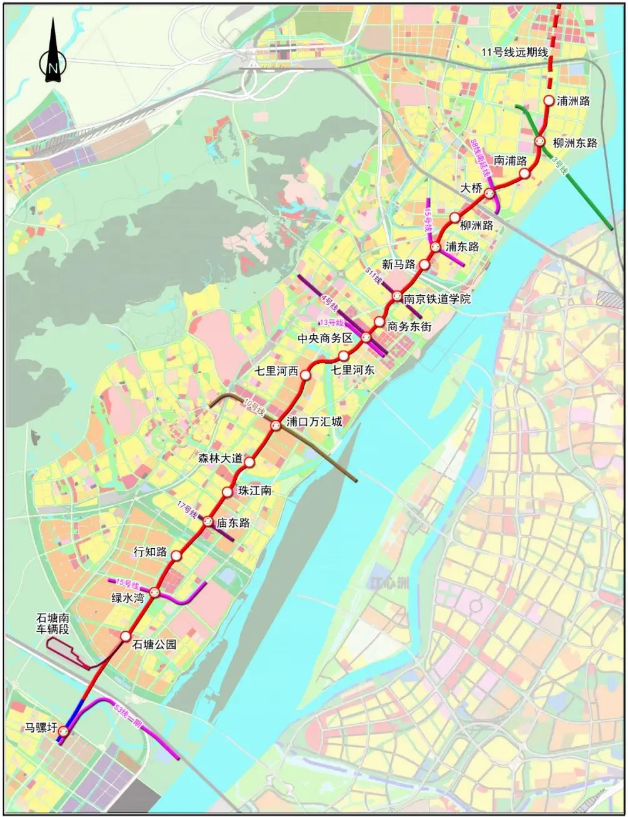 元宵节南京地铁运营时间调整2021南京建设中的地铁线路图
