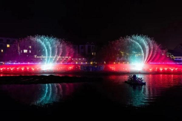 2021​上海金山嘴渔村音乐喷泉开放时间