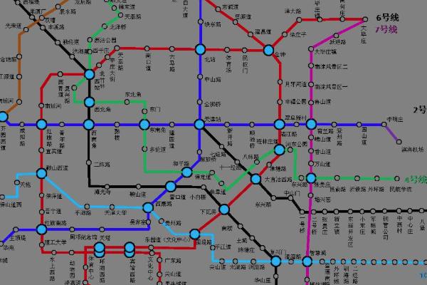 天津地鐵施工道路通行變化