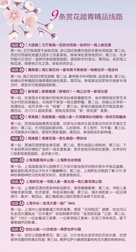 上海桃花节是几月几日2023年 附赏花路线